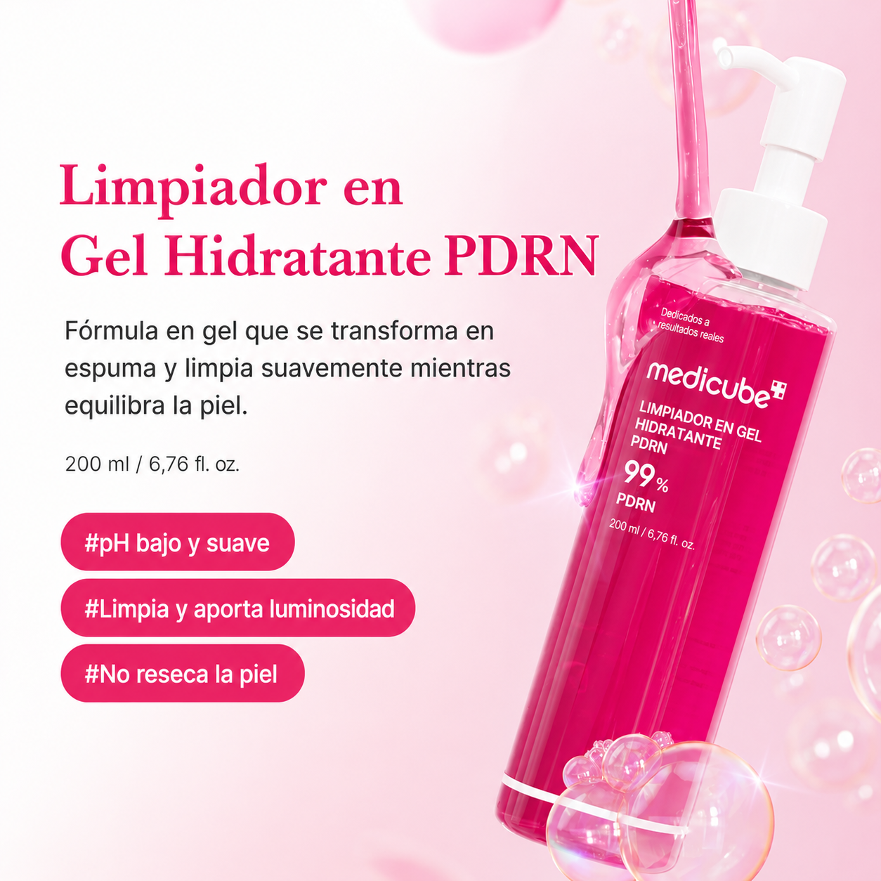 Medicube PDRN Pink Gel Cleanser