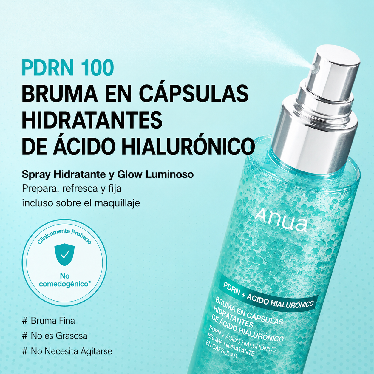 Anua PDRN Glow Facial Serum Spray