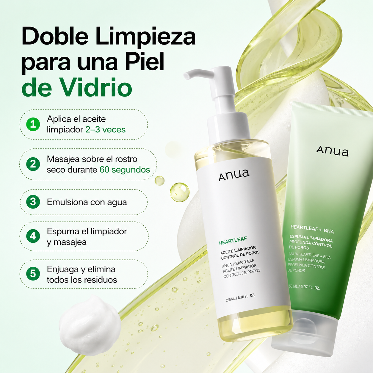 Anua Double Cleansing Duo Set