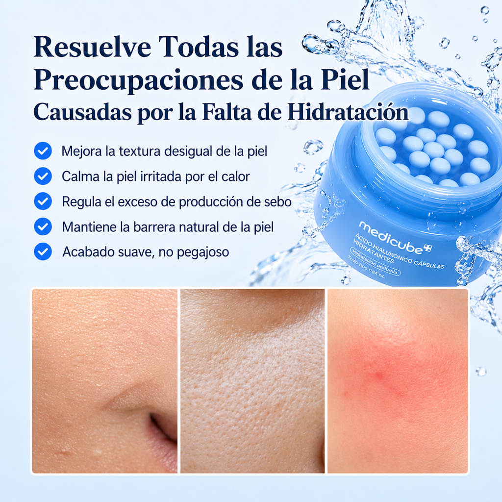 Medicube Crema Capsulas de Ácido Hialurónico