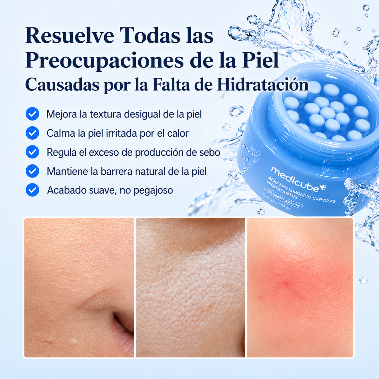 Medicube Crema Capsulas de Ácido Hialurónico