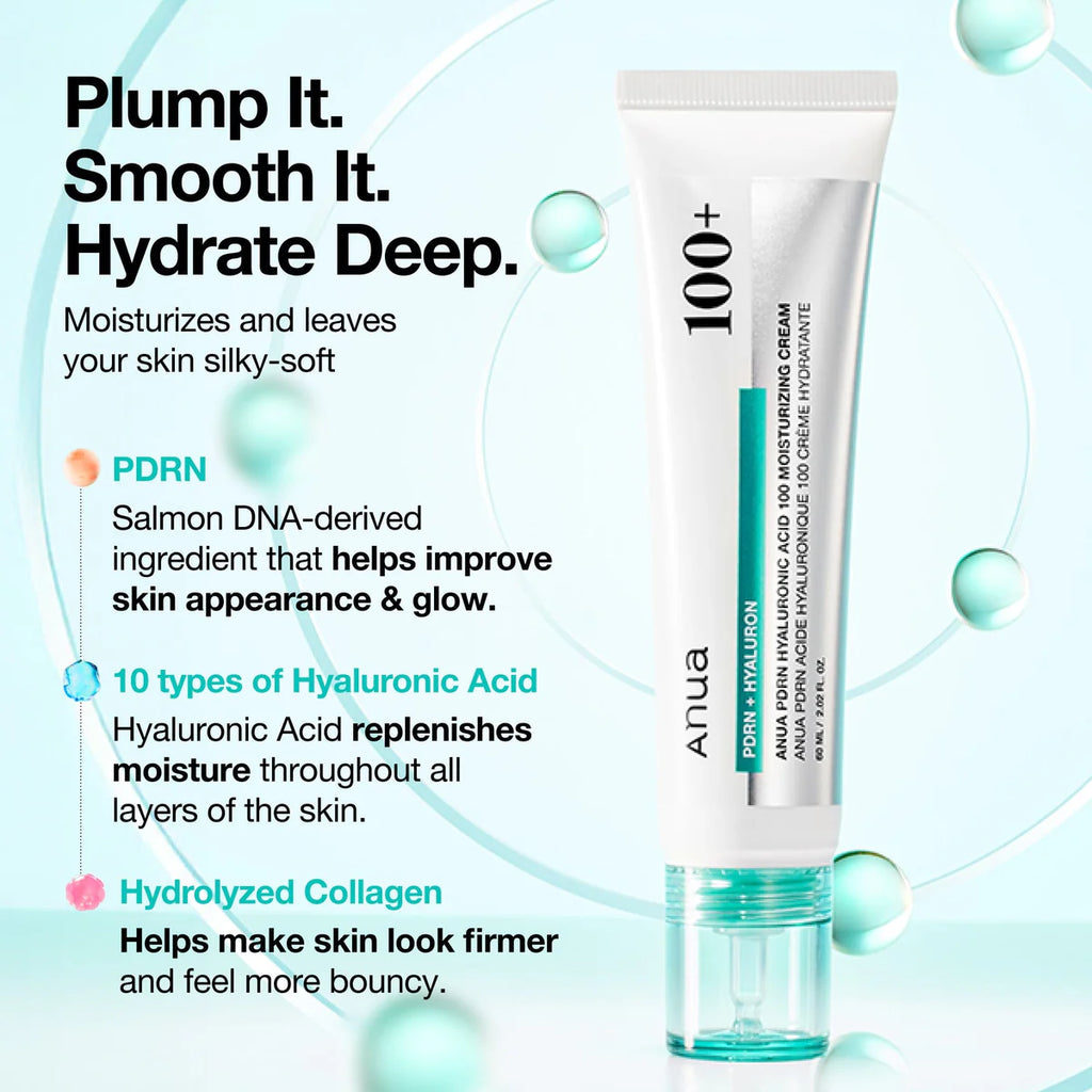 Anua PDRN Hyaluronic Acid Moisturizing Cream