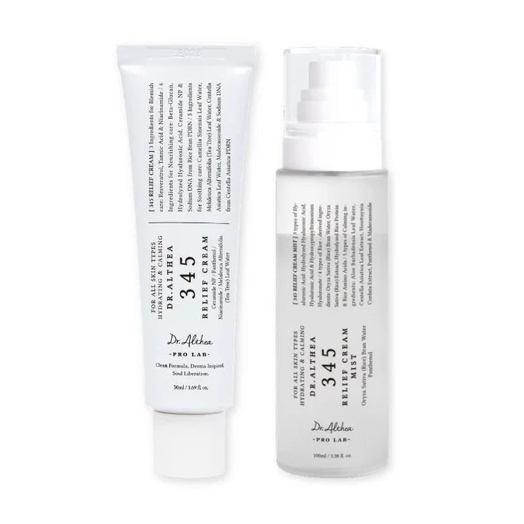 Dr Althea 345 Relief Cream & Mist Duo