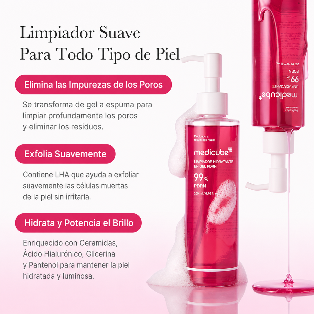 Medicube PDRN Pink Gel Cleanser