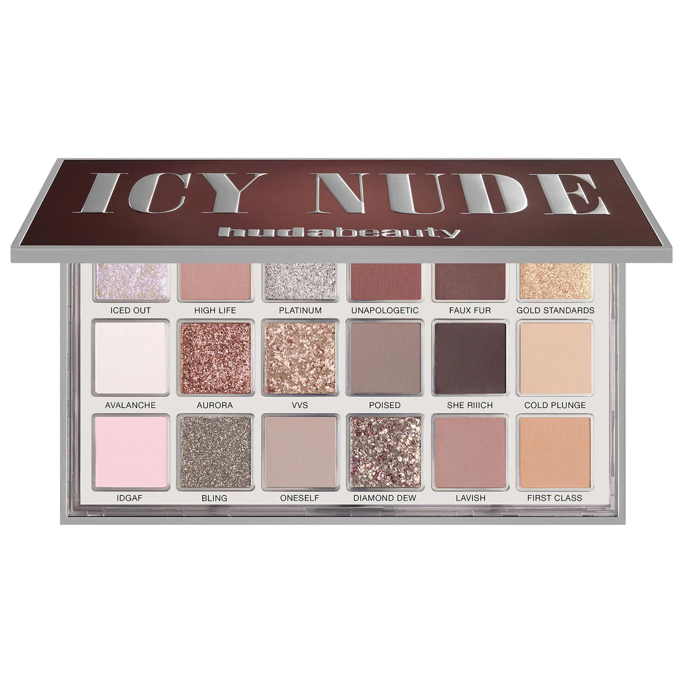 Huda Beauty Eyeshadow Icy Nude Palette
