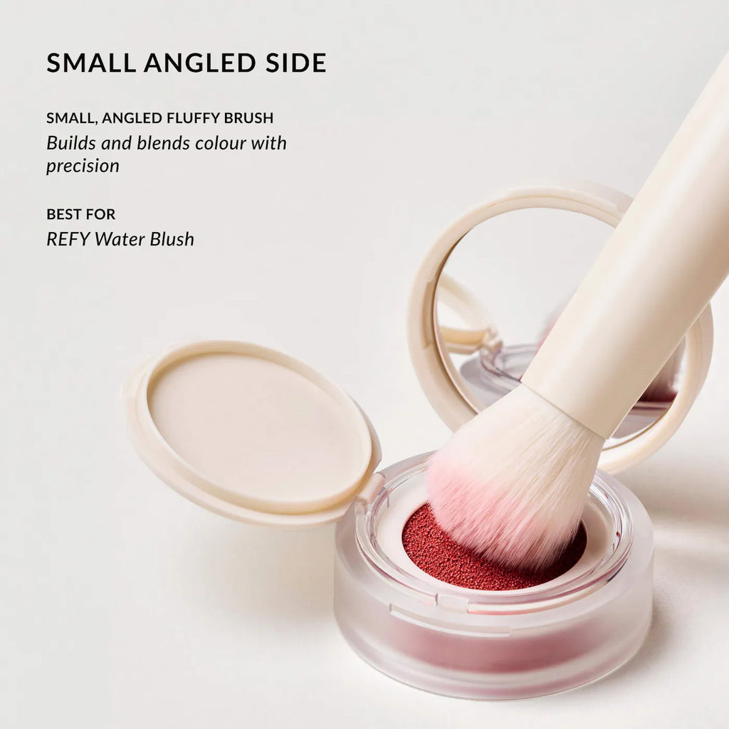 Refy Brocha Doble para Liquid Blush y Bronzer